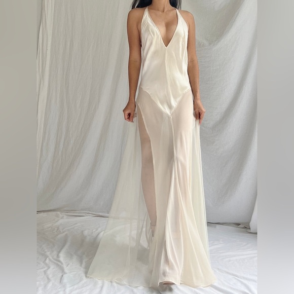 Vintage Victoria’s Secret Silk Slip Dress XS - Picture 4 of 13